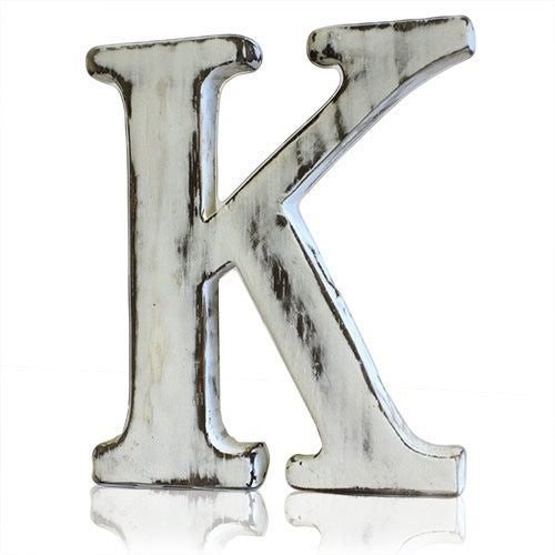 Letras Shabby Chic - K