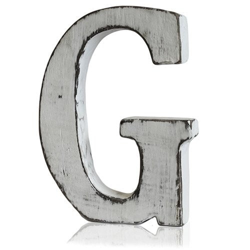 Letras Shabby Chic - G