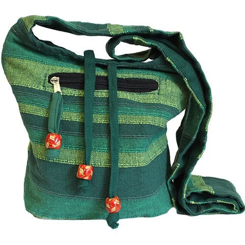 Bolso bandolera Nepal - Verde bosque