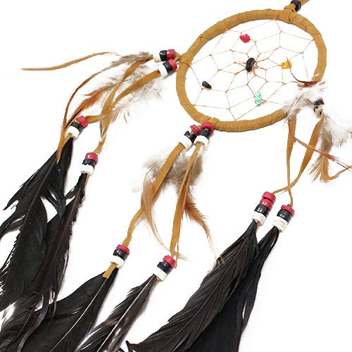 Bali Dreamcatchers - Medium Round - Cream/Coffee/Choc