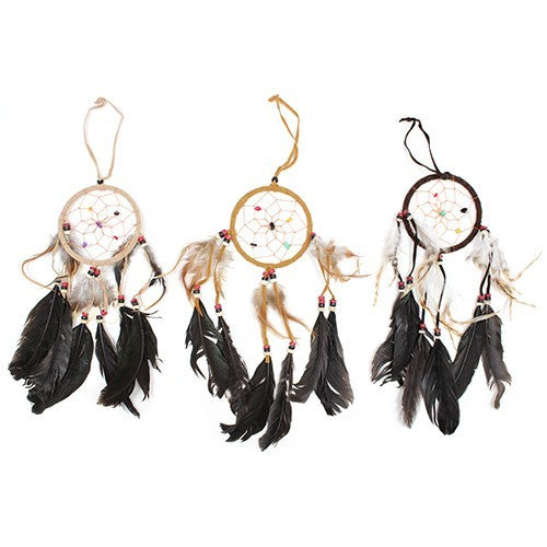 Bali Dreamcatchers - Medium Round - Cream/Coffee/Choc