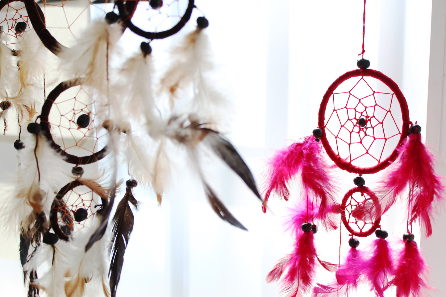 Bali Dreamcatchers - Large Round - Rainbow