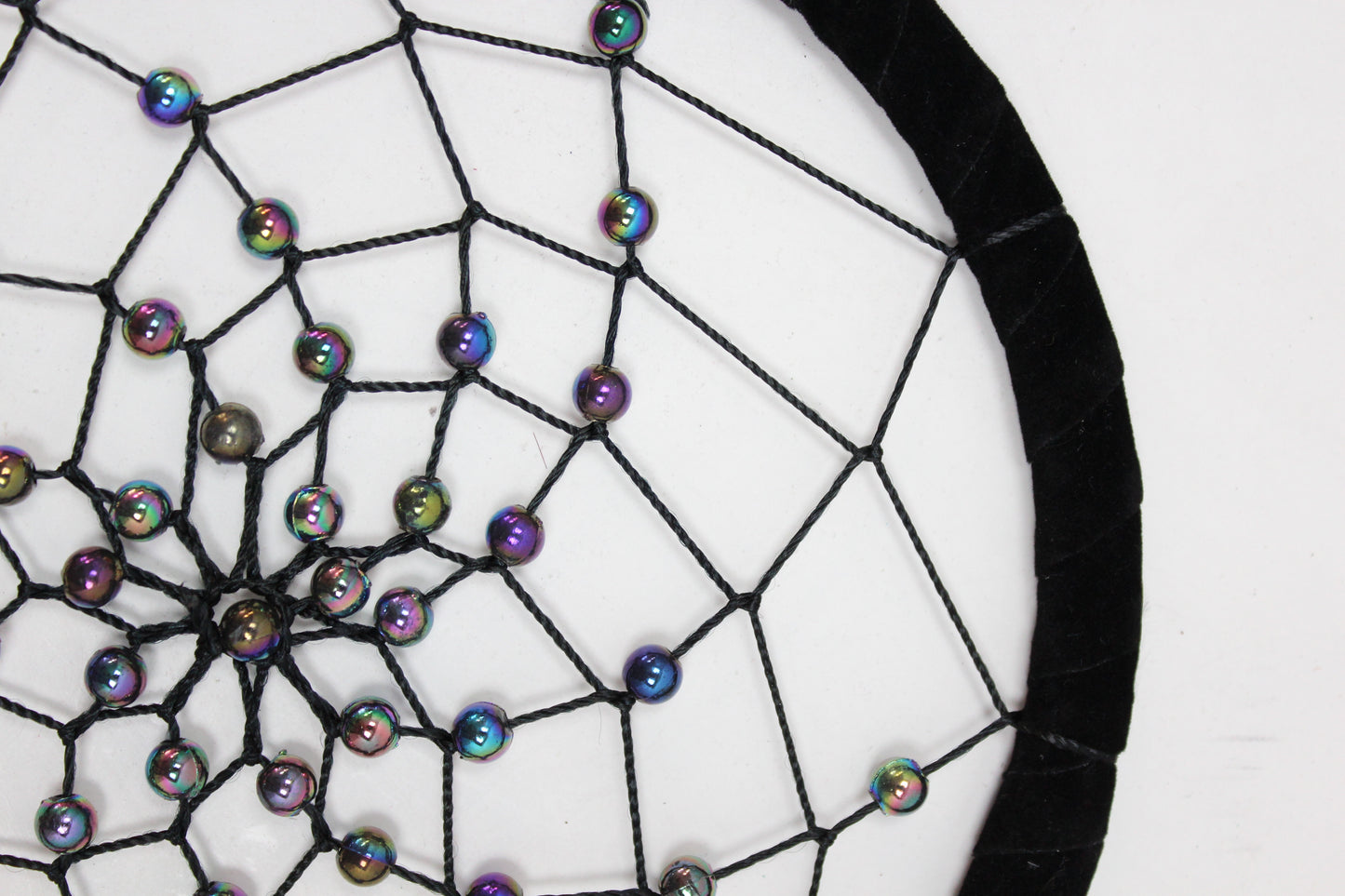 Bali Dreamcatchers - Large Round - Turq/Pink/Purp