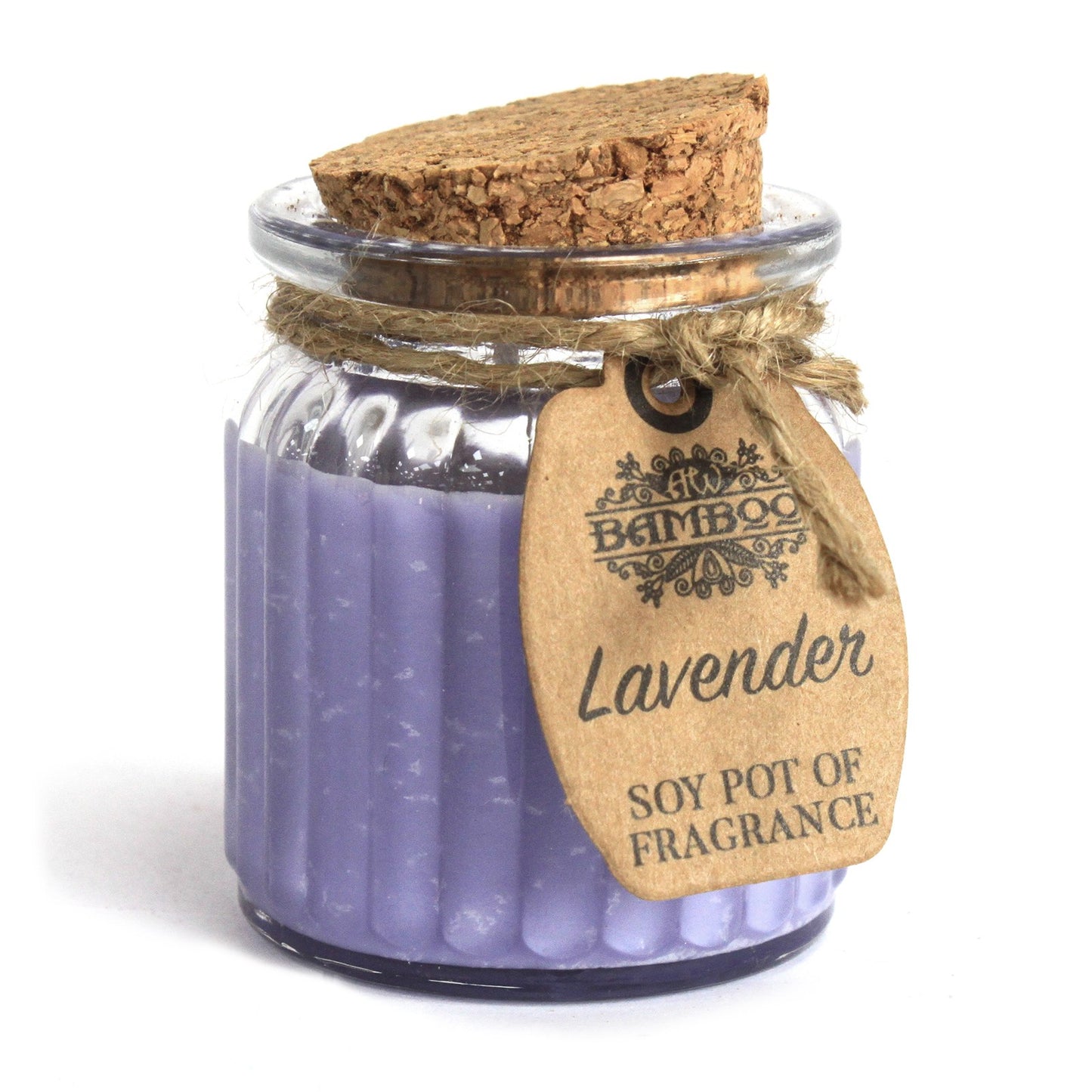 Velas aromáticas de lavanda y soja