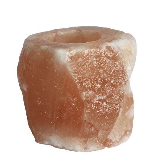 Quality Natural Salt Candle Holder