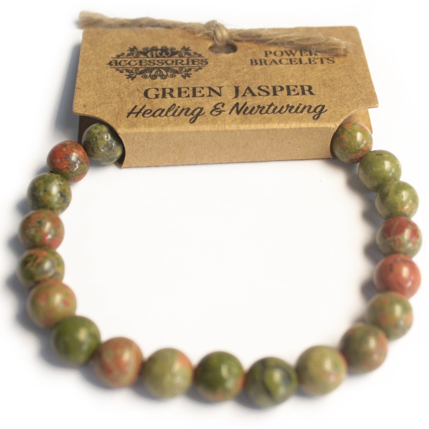 Pulsera de Poder - Jaspe Verde