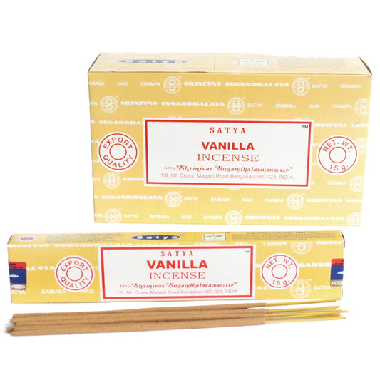 Satya Incense 15gm - Vanilla