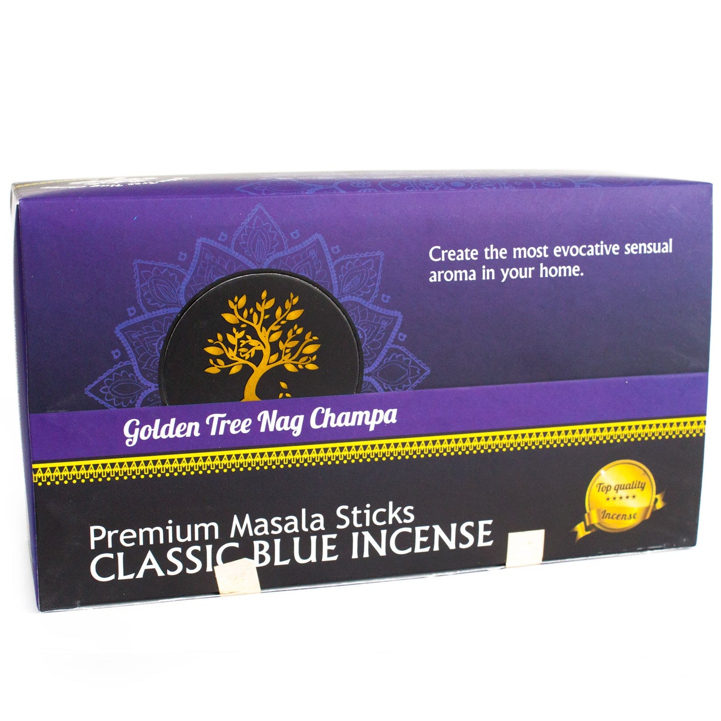 Incienso Golden Tree Nag Champa - Azul Clásico