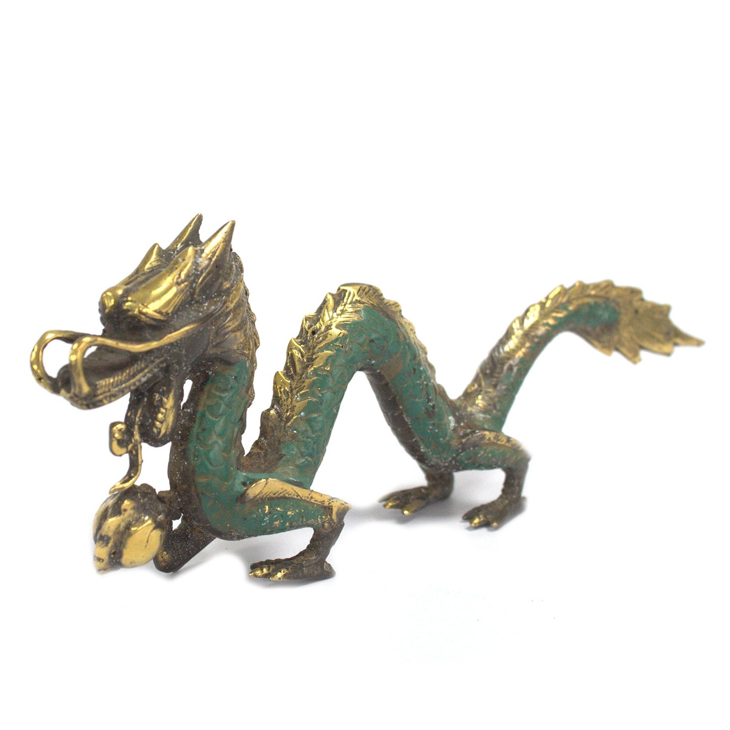 Fengshui - Dragón Pequeño con Bola - 20cm