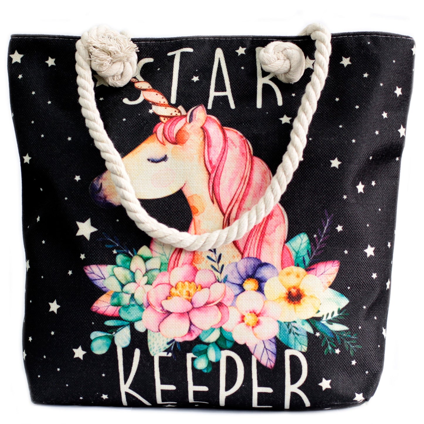 Bolso Asa De Cuerda - Star Keeper Unicornio