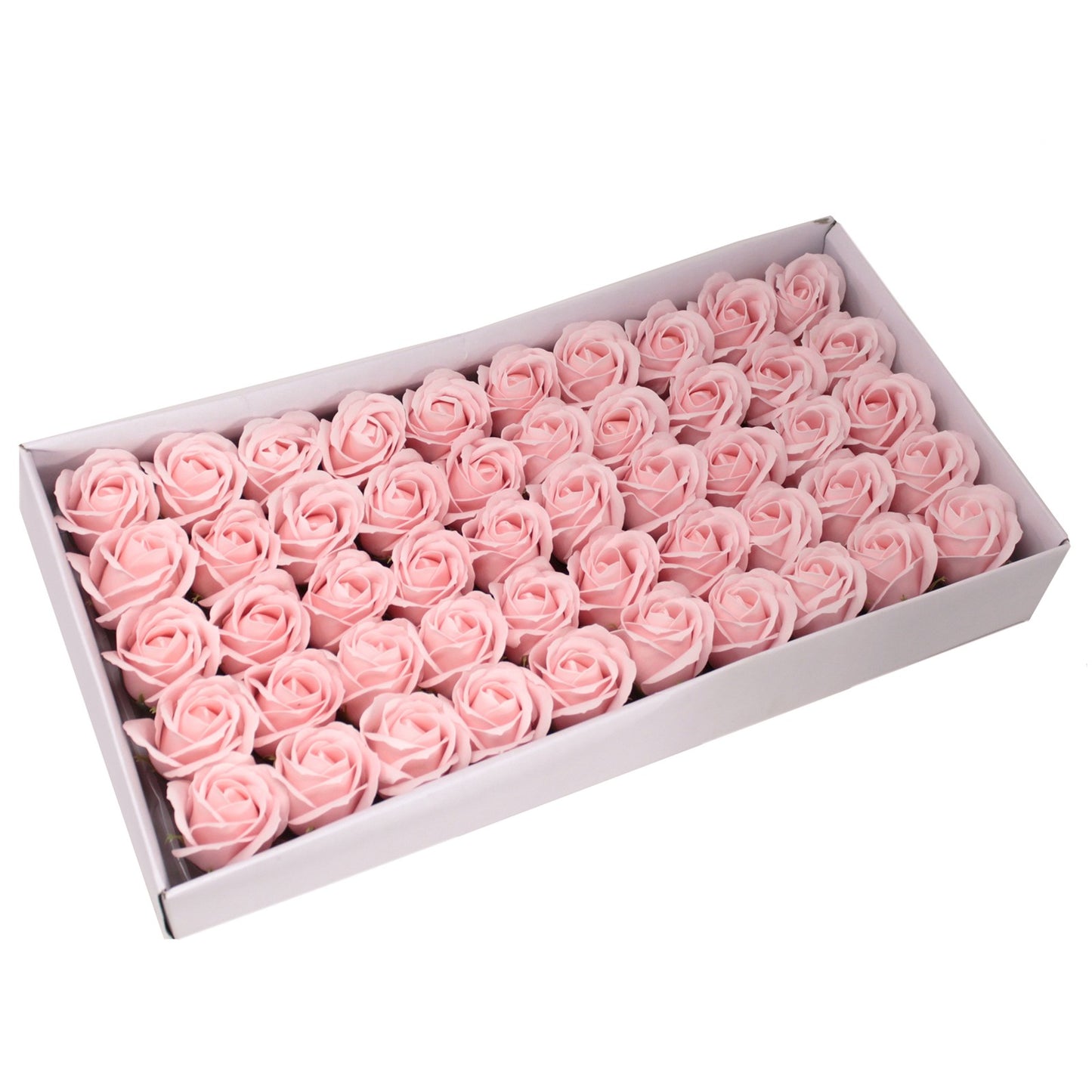 Craft Soap Flowers - Med Rose - Pink