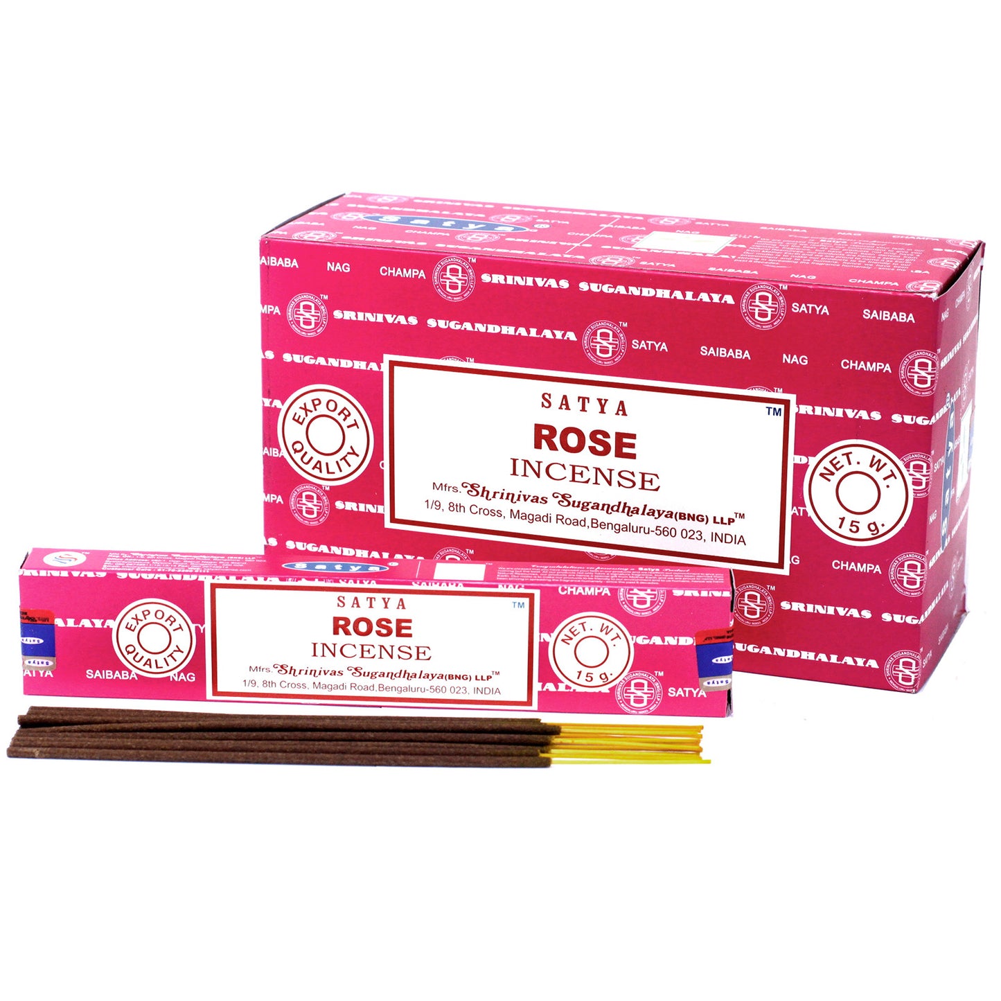 Incienso Satya 15g - Rosa