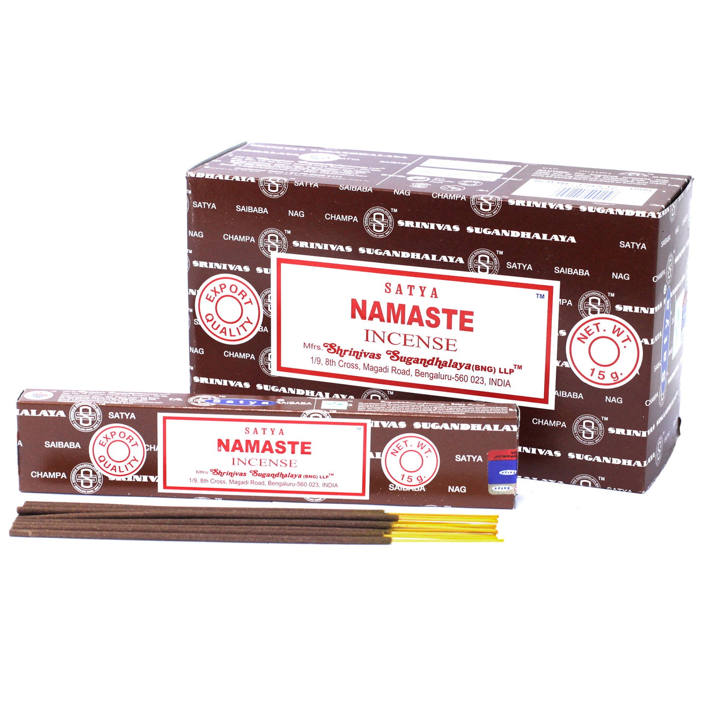 Incienso Satya 15g - Namaste