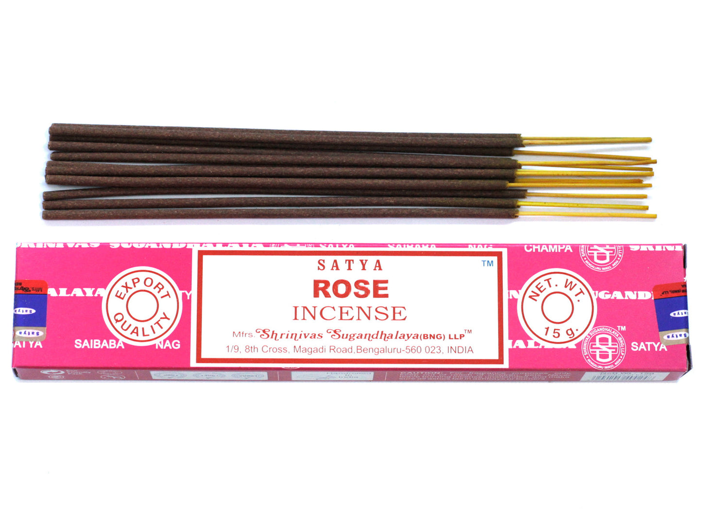 Incienso Satya 15g - Rosa