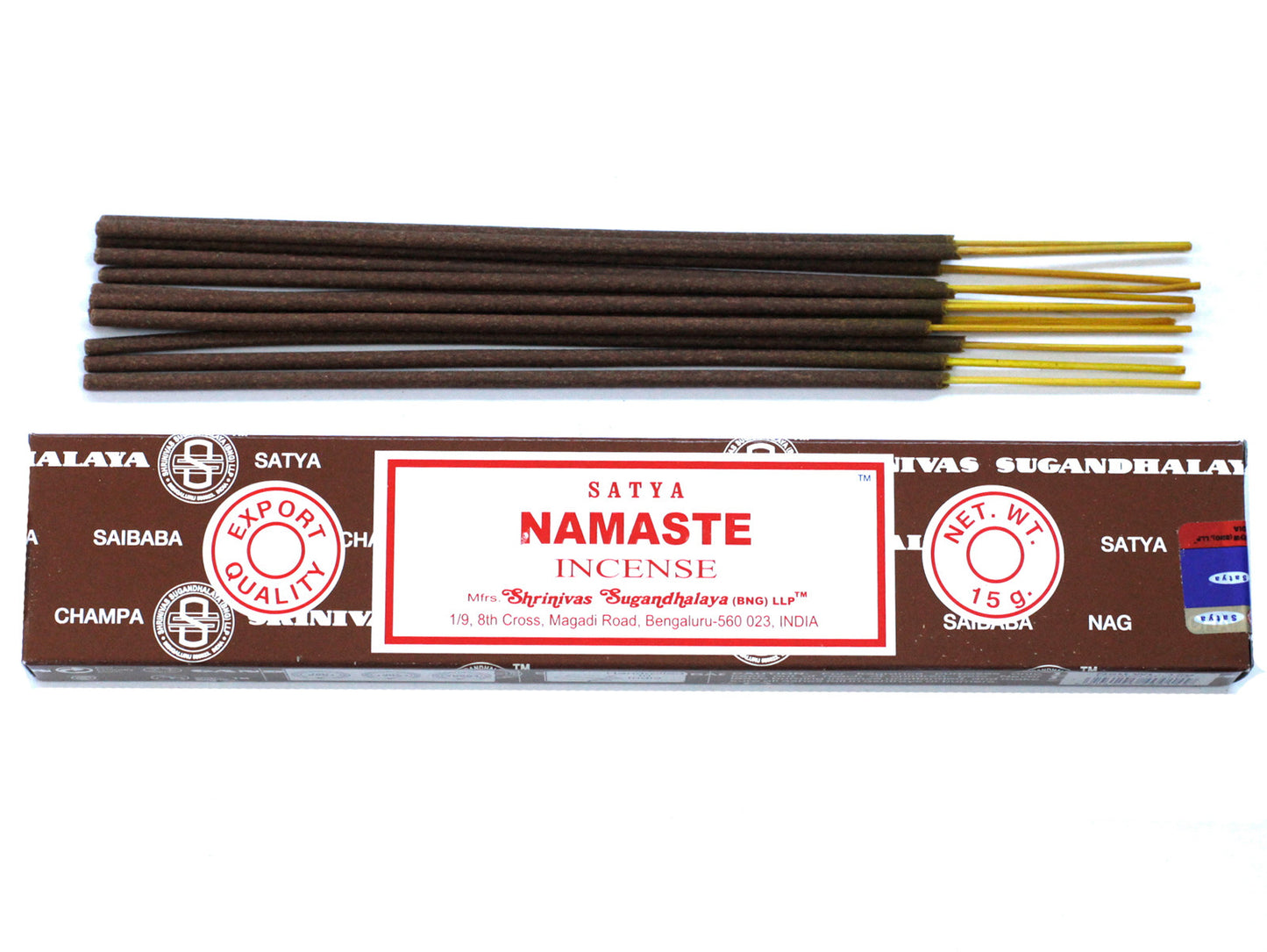 Incienso Satya 15g - Namaste