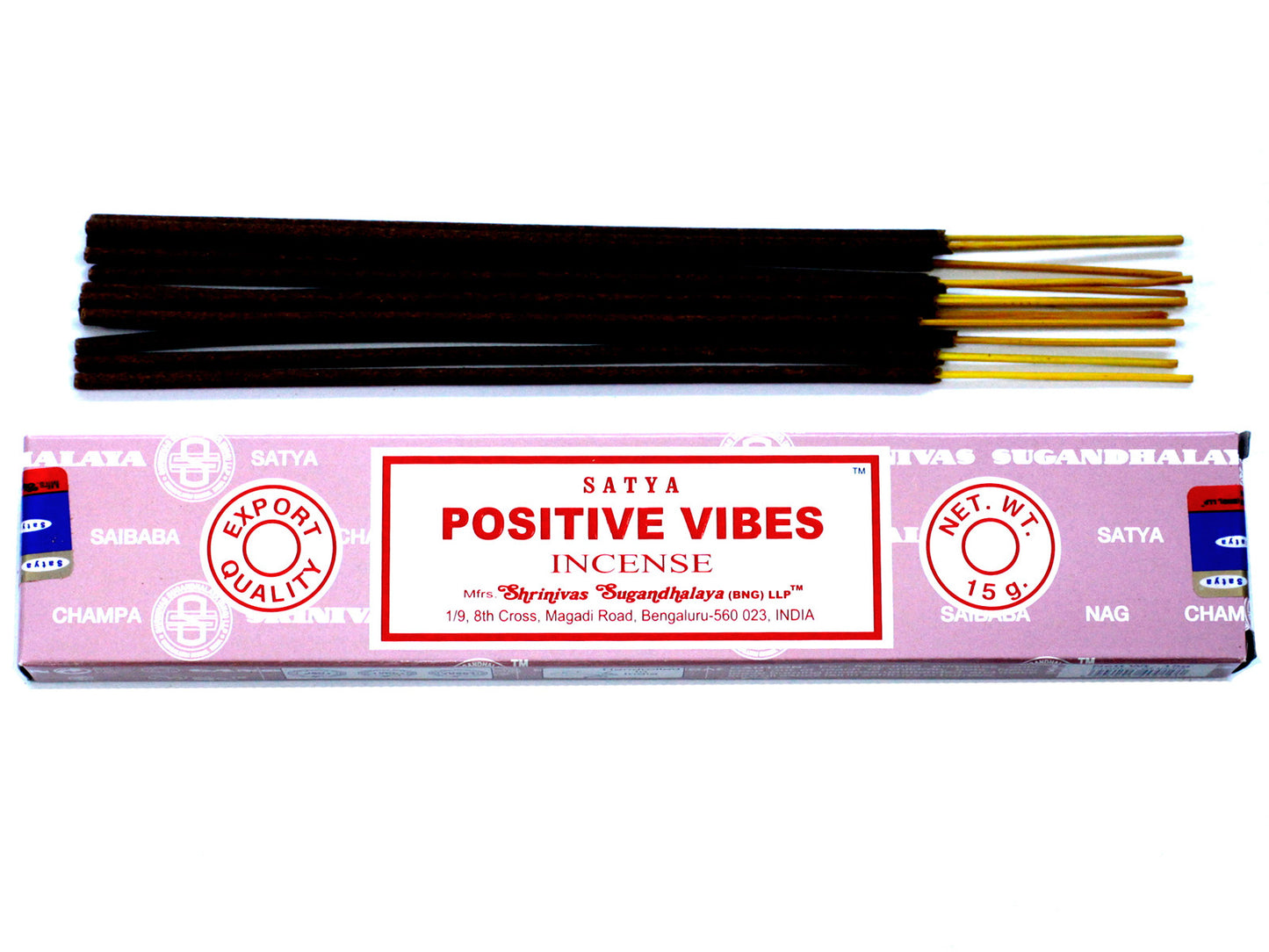 Incienso Satya 15g - Vibraciones Positivas