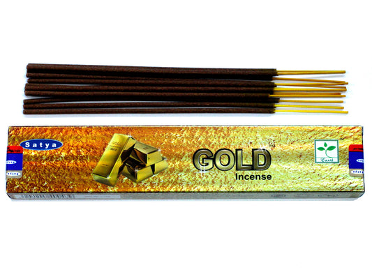 Satya Incense 15gm - Gold