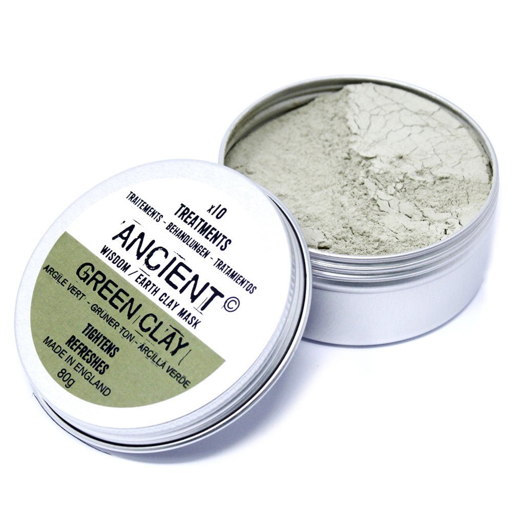 Mascarilla facial de arcilla verde 80g