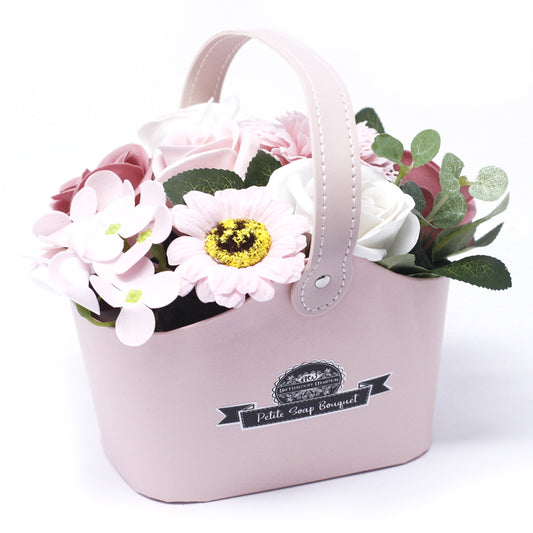 Cesta Bouquet Petite - Rosa Pacífico