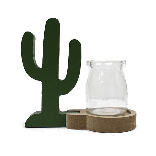 Decoración hidropónica del hogar - Maceta de cactus