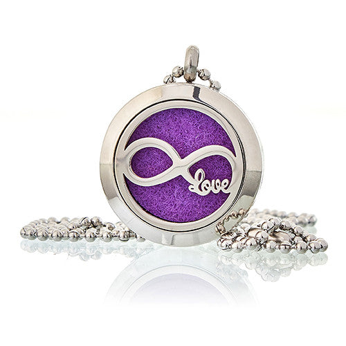 Collar Difusor de Aromaterapia - Infinity Love 25mm