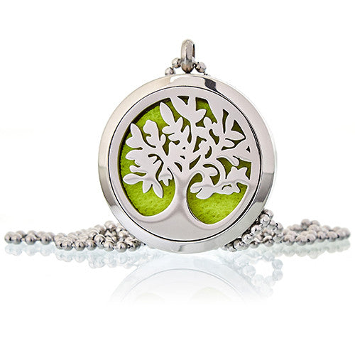 Collar Difusor de Aromaterapia - Árbol de la Vida 30mm