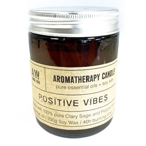 Vela de aromaterapia - Vibraciones positivas