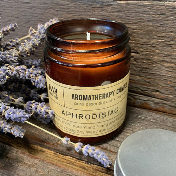 Vela de Aromaterapia - Afrodisíaca