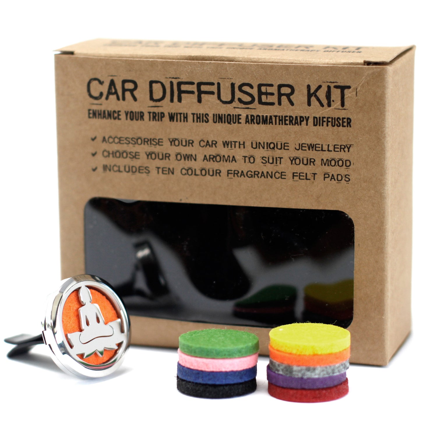 Car Diffuser Kit - Lotus Buddha- 30mm