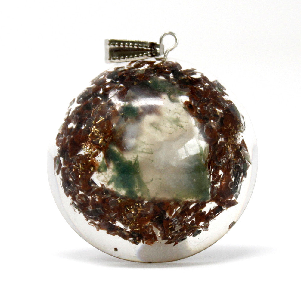 Orgonite Power Pendant - Power Block in Dome