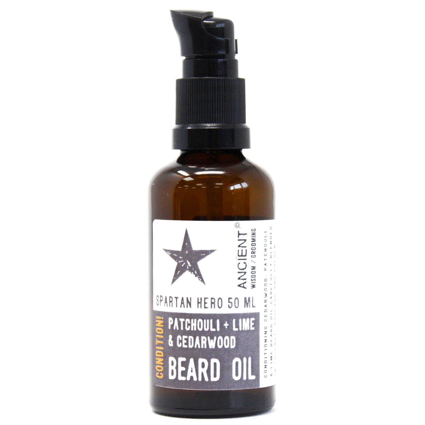 Aceite para barba de 50 ml - Spartan Hero - ¡Condición!