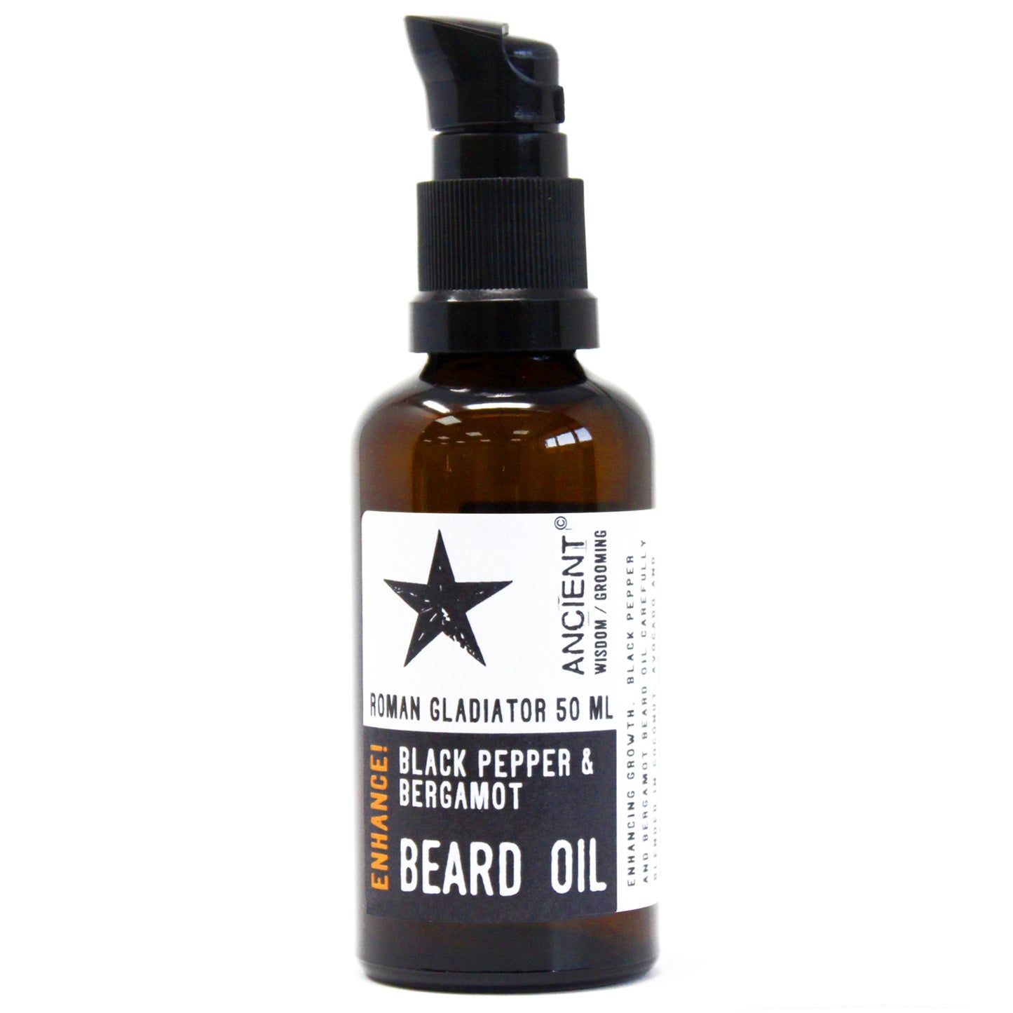 Aceite para barba de 50 ml - Gladiador romano - ¡Mejora!