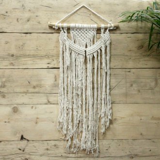 Colgante de pared de macramé - Fuerza de la naturaleza