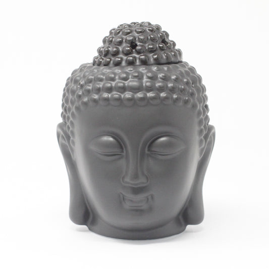 Buddah Head Oil Burner - Dark Brown