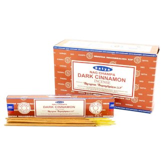 Satya Incense Sticks 15g - Dark Cinammon