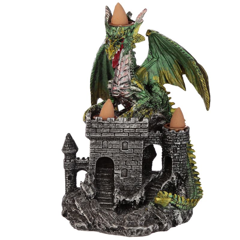 Dragons Castle Triple Backflow Incense Burner