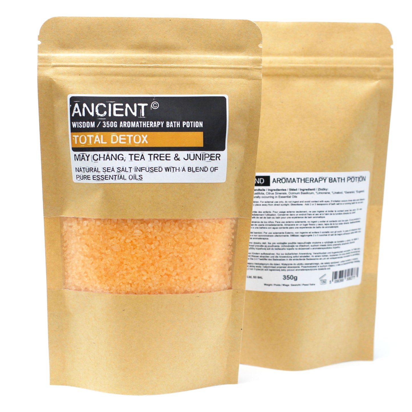 Poción de Baño de Aromaterapia en Bolsa Kraft 350g - Total Detox