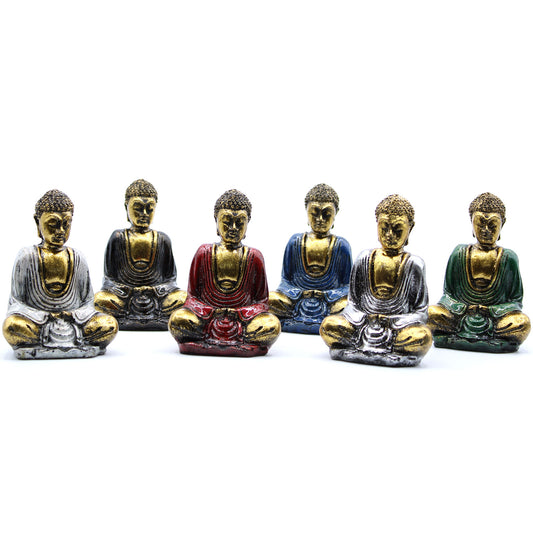 Gold Mini Buddha (Assorted Colours)