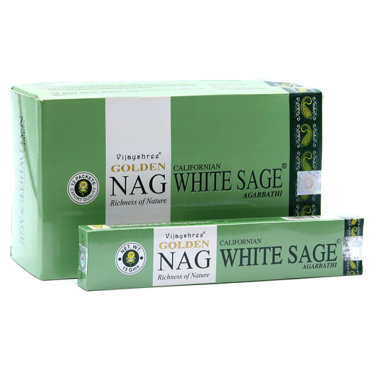 15g Golden Nag - Incienso Salvia Blanca