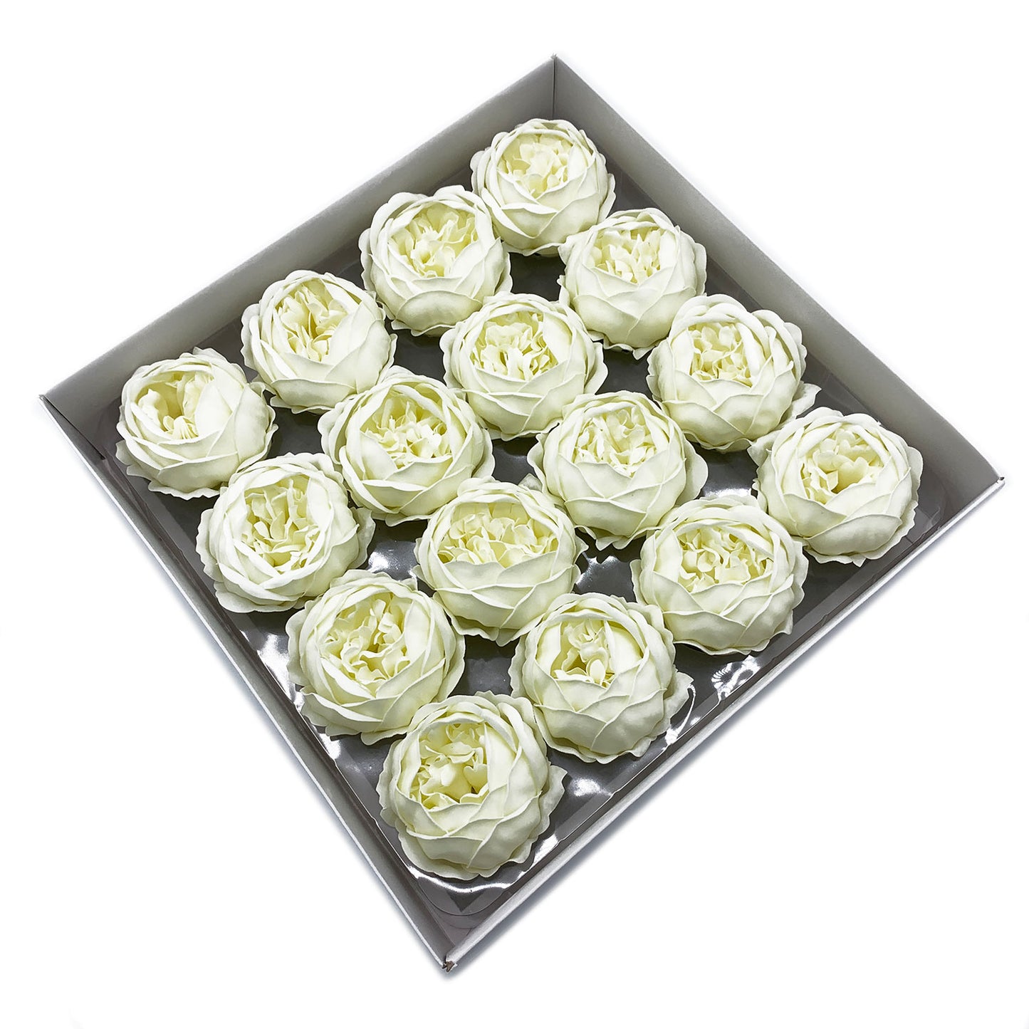 Craft Soap Flower - Ext Large Peony - Ivory