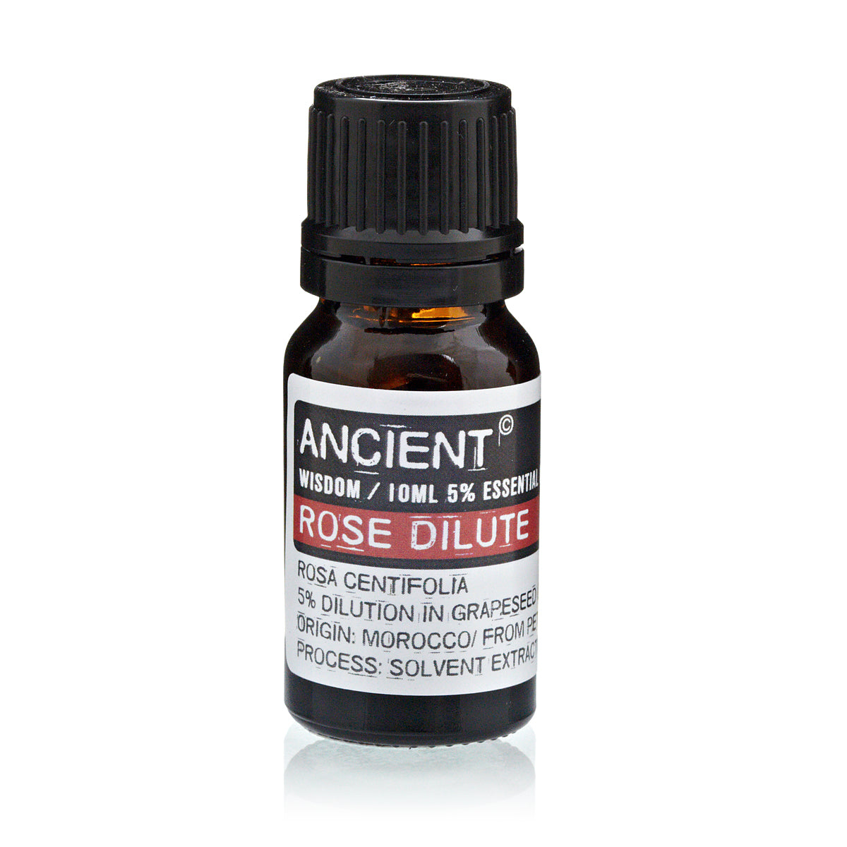 10 ml de aceite esencial diluido de rosas