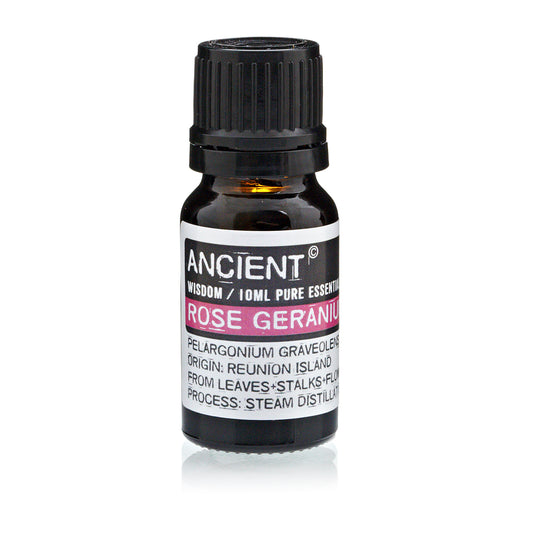 10 ml de aceite esencial de rosa y geranio