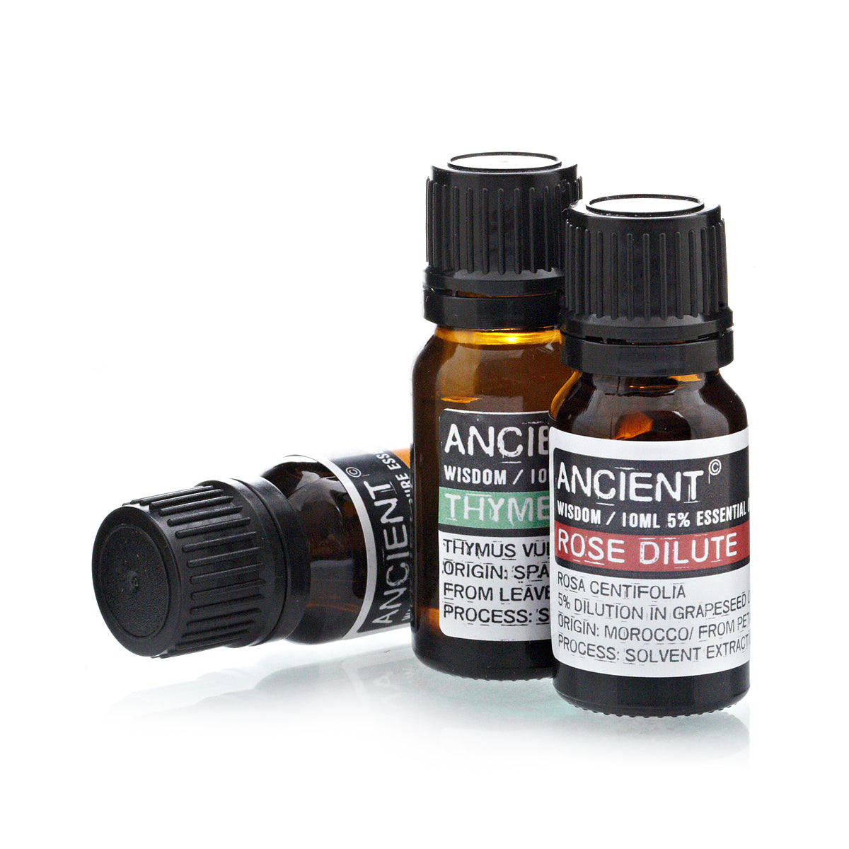 10 ml de aceite esencial diluido de rosas