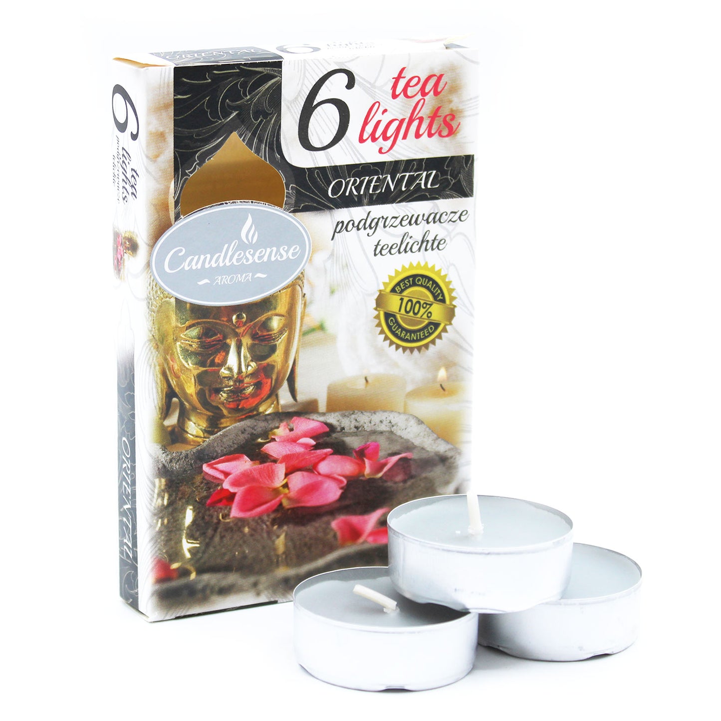 Juego de 6 velas aromáticas - Oriental