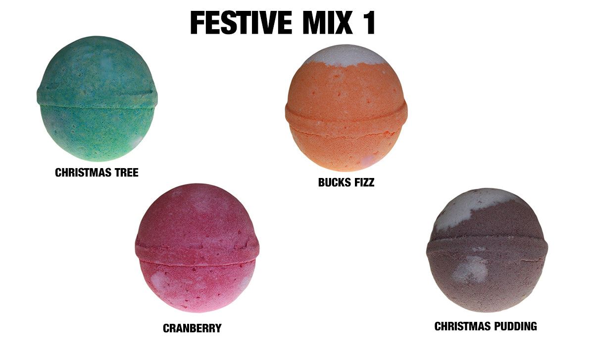 Festive Bath Bomb - Selection 1