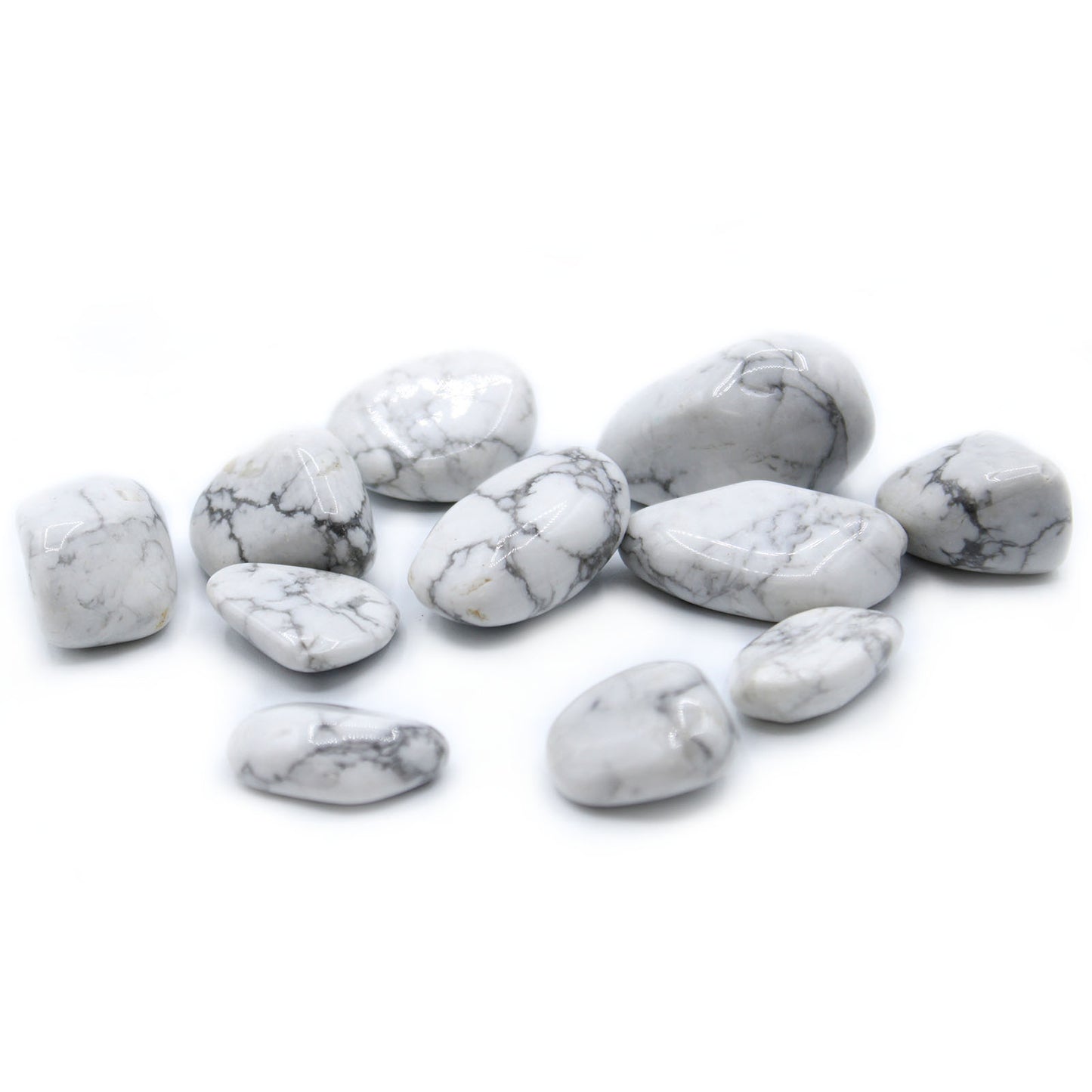 Piedras Tumble L - Howlita, Blanco