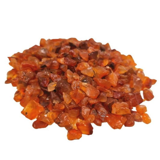 Chips de piedras preciosas de cornalina a granel - 1KG