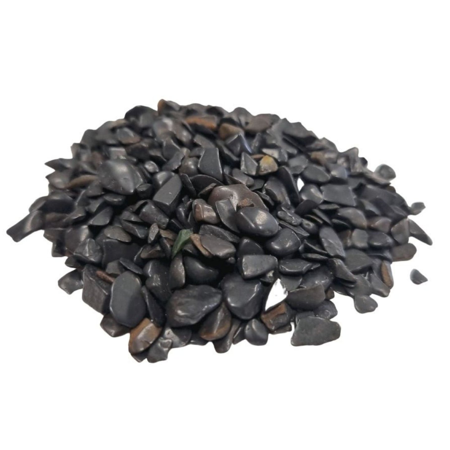 Chips de piedras preciosas de turmalina negra a granel - 1 KG