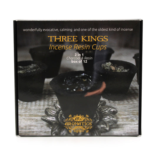 Box of 12 Resin Cups - Three Kings