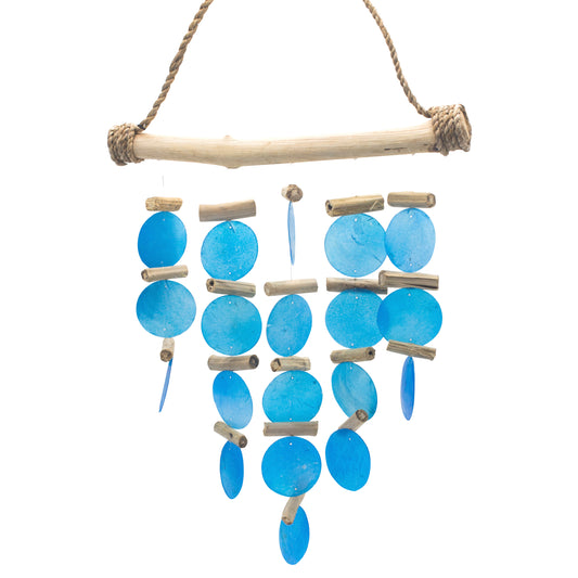 Blue Driftwood Chime